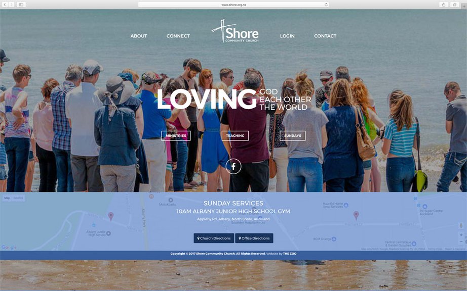 Shore Community Church Website